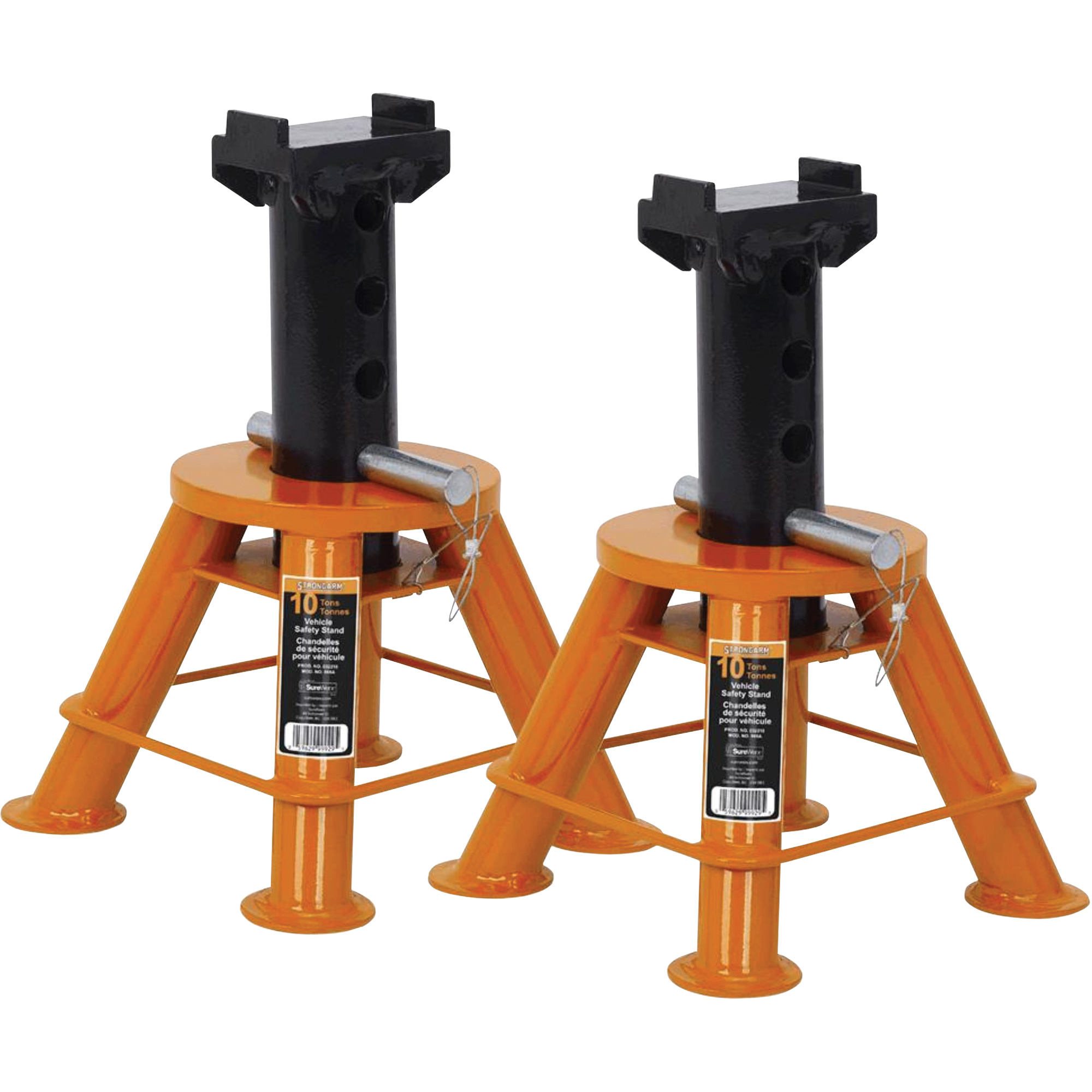 Strongarm 10 Ton Low Profile Jack Stands GFS Inc.